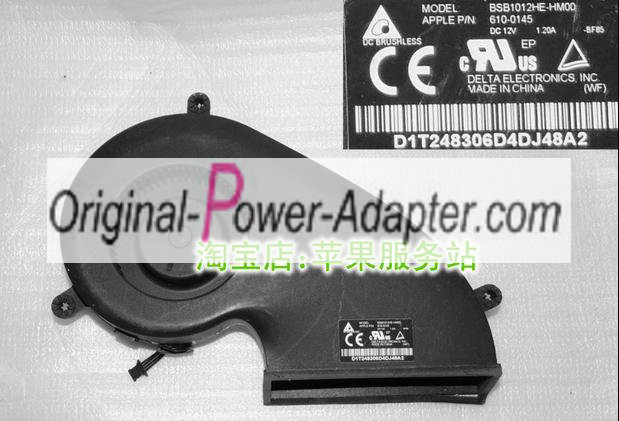 DELTA BSB1012HE-HM00 610-0216 APPLE 12V 1.2A cooling CPU fan